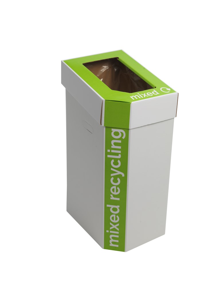 Cardboard Recycling Bins Set of 5 (CB030Z)